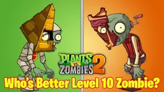 Half Carnie Grinder Head vs Half Pyramid Head Zombie | Team Plants | Plants vs Zombies 2 MOD