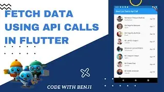 Get data from api in flutter, fetch data in flutter using api Calls,  flutter api, flutter api call