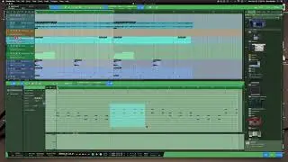 Studio One Track List- Midi Editing