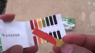 Test your Body pH Level using the pH Test Strip (Acid Alkaline)