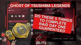 Ghost of Tsushima Legends:  Raid Prep Guide LFG / Nightmare Survival Story Best Class