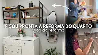 REFORMA NO QUARTO / FICOU LINDO 🤩 / REAÇÃO DA SEGUIDORA COM A SURPRESA