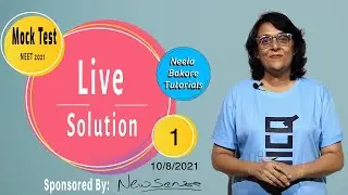 Free Mock Test Solution - 1 | NEET 2021 New Pattern