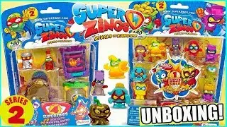 SUPER ZINGS seria 2 ⚡ Złote i srebrne figurki ⚡ unboxing