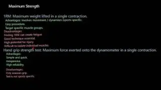 Evaluation of Strength