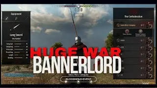 Attending a Huge War In Bannerlord | Bloodhold Weekend Event - 100v100