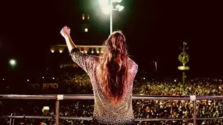 Ivete Sangalo Fica Emocionada e Agradece a Multidão de Fãs que Prestigiou Sua Volta