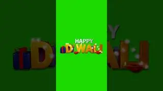 Happy Diwali Green Screen Video | @chromakuts