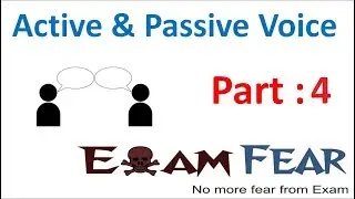 English Grammar Active and Passive Voice (English) Part 4: Examples Active to Passive Voice