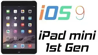 iOS 9 on iPad mini 1