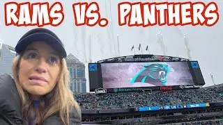 First Time at Bank of America Stadium for Rams vs. Panthers! Charlotte, NC