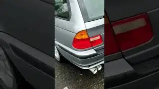 BMW с прямотком #громкийвыхлоп