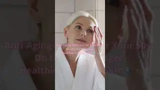 Follow this routine if you’re in your 50s & want radiant youthful skin 🤩 #antiaging #skincare