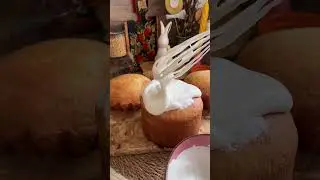Глазурь для куличей из одного ингредиента! 