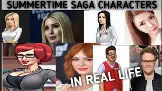 Summertime Saga|HOT & SEXY Characters in Real Life 2023.
