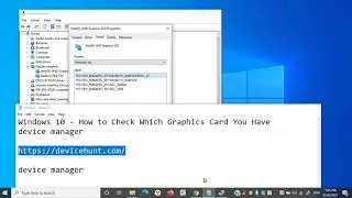 How to Check Which Graphics Card You Have Windows 10