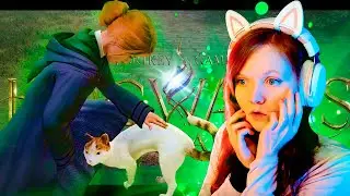 Котики и Первые Уроки Магии в Хогвартсе! 🧩 Hogwarts Legacy #3        Русская озвучка 