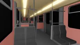 Roblox Metro Transport. Passeio no 1° geração de Evangelismos a Estação terminal.