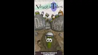 Opening To Veggietales: Dave And The Giant Pickle 1996 VHS