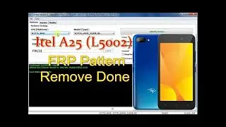 Itel A25 L5002 frp reset done Bypass A25 Pro FRP Lock With CM2 