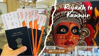 Saudi Arabia to Kannur Travelling Vlog | ഞങ്ങൾ നാട്ടിലേക്ക് പോയി | #saudiarabia #riyadh