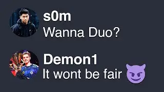 Demon1 Is BACK In The Radiant Queues