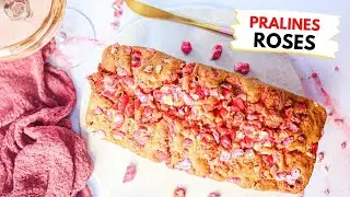 Recette du cake aux pralines roses facile et rapide
