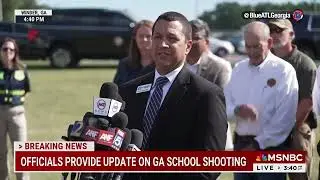 Full press conference on Apalachee High School shooting.
