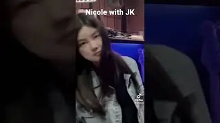 Nicole’s wearing jungkook’s jacket 😳 