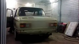 заз 968 16v Звучание выхлопа (банка Stinger)
