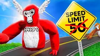I Broke The Gorilla Tag SPEED LIMIT.. (CRAZY FAST)