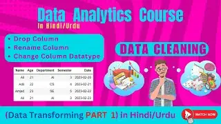 Data Transforming Pandas Tutorials Part 1 | Full Guide to Transforming Data with Pandas  #python
