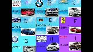 A to Z Cars Brands!