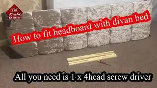 A Guide to headboard installation how to Attaching Fit Fix headboard fit Divan Bed double super king