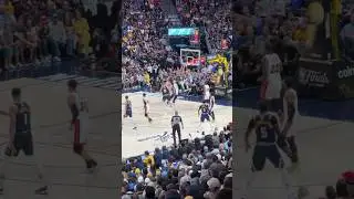 Nikola Jokic OOP to Aaron Gordan! 😤