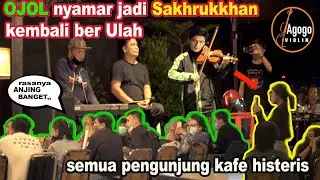 OJOL nyamar jadi Sakhrukkhan Kembali berulah,, semua pengunjung cafe menangis.