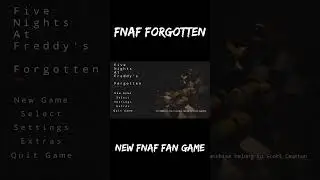 NEW FNAF FAN GAME ON UNREAL ENGINE 5!!!