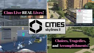 Cities Skylines 2 | CONSOLE player REACTION | Citizen Simulation and Lifepath - Feature HIGHLIGHTS