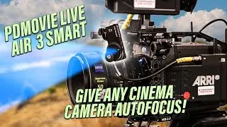 Autofocus for Blackmagic Cinema Cameras! PDMovie Live Air 3 Smart