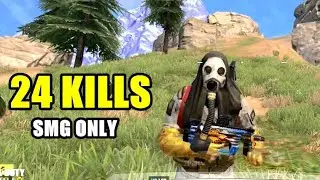 SMG only challenge in Call of Duty Mobile Battle Royale | COD Mobile Solo vs Squad