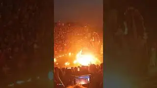 Amazing fireball in balinese kecak dance #shorts #viral