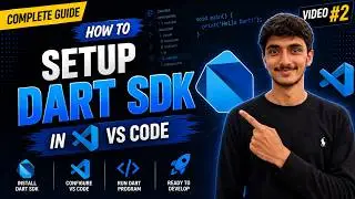 How to Set Up Dart SDK in VS Code | Set up Dart SDK in Window | Complete Beginner Guide (2026)