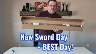 Unboxing a $350 katana from Romance of Men and first impressions