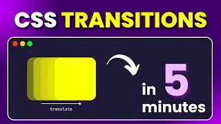 CSS Transitions for Beginners | Make Smooth Animations in 5 Minutes