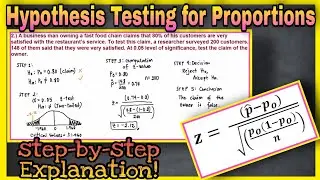 Hypothesis Testing for Proportions | Statistics and Probability | TAGALOG-ENGLISH