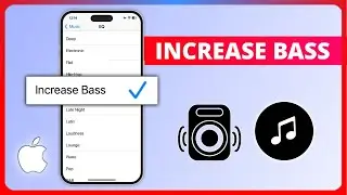 How to increase Bass to a Song on iPhone