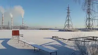 Пришла зима в Рефтинский