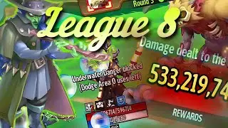 League 8 with the Fugitive Killer Level 100 (Monster Legends)