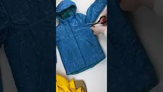 A pillow made from an old jacket is easy! #diy #sewinghacks