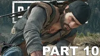 DAYS GONE Campaign Walkthrough Gameplay Part 10 - HORSE LAKE NERO CHECKPOINT (PS4 PRO 4K)